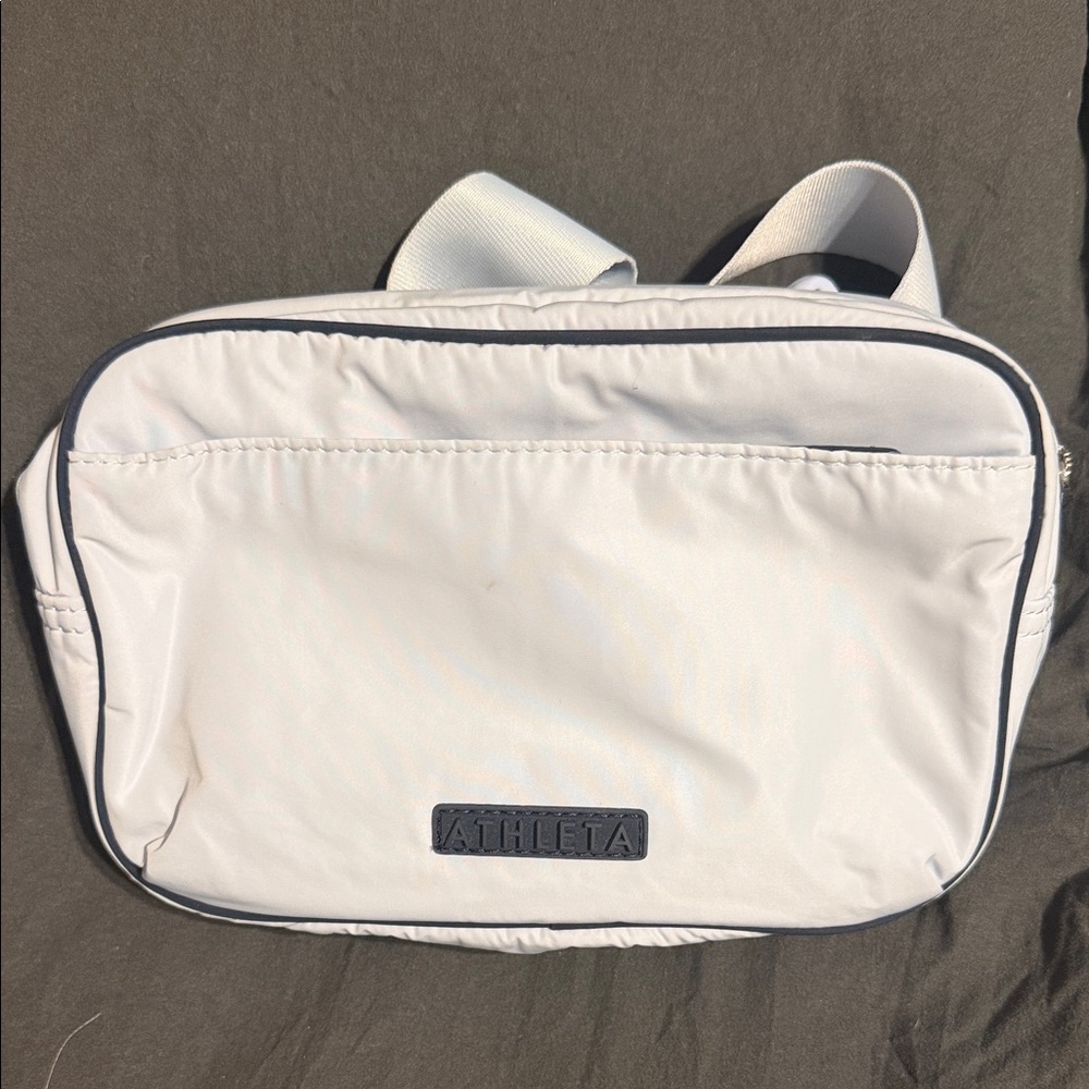 Athleta light blue cross body